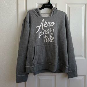 Never worn Brand New Aeropostale Grey Hoodie